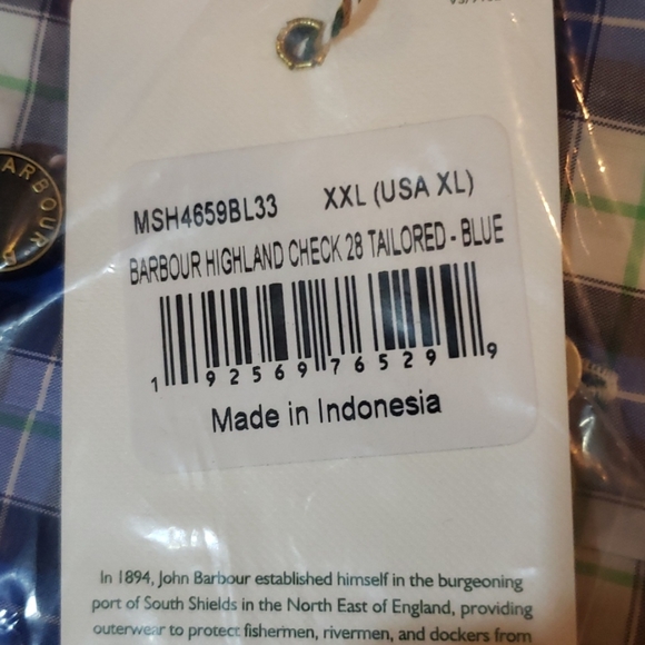 Barbour Highland Check 28 - Picture 2 of 3